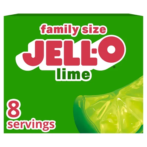 Vista 15 de Jell-O Gelatin Dessert Mix, Family Size, Cherry, 6 oz Box