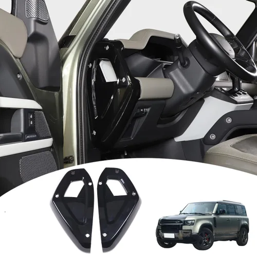 Vista 11 de Adhesivo decorativo para Land Rover Defender 2020-2025, 90, 110, 130, accesorios interiores (marrón)