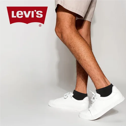 Vista 4 de Levi's Calcetines para hombre, 8 pares de calcetines tobilleros de corte bajo para hombre, calcetines deportivos de primera calidad para hombre