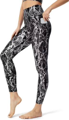 Vista 52 de Malla Queenieke 8030 de yoga, para correr, leggings con color combinado, para mujer