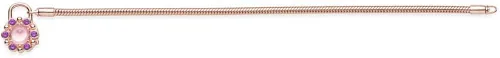 Vista 3 de PANDORA Rose candado Heráldico Radiance Rose pulsera