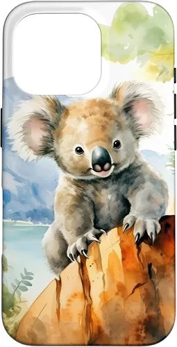 Vista 20 de Cute Little Koala Bear in The Wild Case for iPhone 17