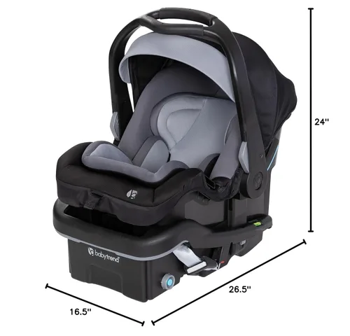 Vista 19 de Baby Trend Asiento de coche infantil Secure-Lift, Negro Dash