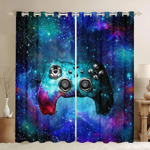 Vista 16 de Cortinas Opacas con Estampado de Piel de Vaca 30%-50% Cortinas Oscurecedoras de Piel de Animal de Granja Occidental para Dormitorio Sala de Estar