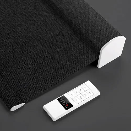 Vista 12 de ZSTARR Persianas enrollables motorizadas con control remoto, persiana opaca inteligente, control de aplicación Tuya, compatible con Alexa Google a