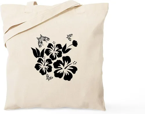 Vista 14 de CafePress Cat Butts - Bolsa de compras de lona beige natural reutilizable
