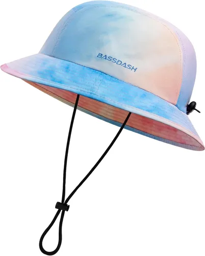 Vista 13 de BASSDASH UPF50+ Sombrero de pescador de pesca para hombres y mujeres, ligero, resistente al agua, plegable, para exteriores, sombreros de sol