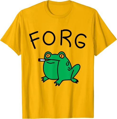 Vista 9 de Forg Y2K Sarcastic Cringe - Camiseta divertida Irónica Gen Z Weird Meme Cool, Blanco