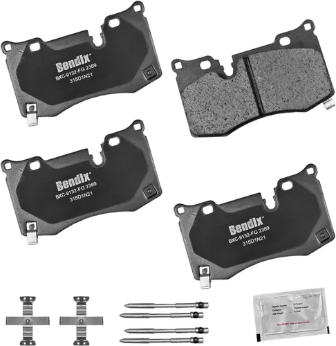 Vista 26 de Bendix Priority1 CFC154 - Juego de pastillas de freno de disco para Avanti II, Century, LeSabre, Regal, Riviera, chasis comercial, DeVille