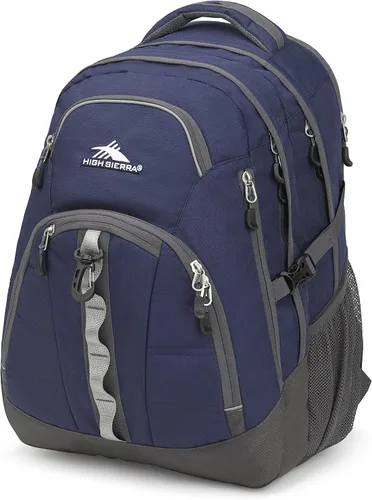 Vista 7 de Mochila para laptop High Sierra Access 2.0, Negro