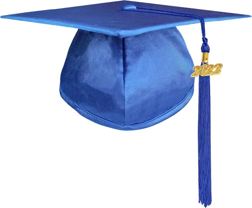 Vista 3 de Herrenbek Shiny Kindergarten Graduation Gown Cap Stole Set for Kids with 2022 TasselCertificate