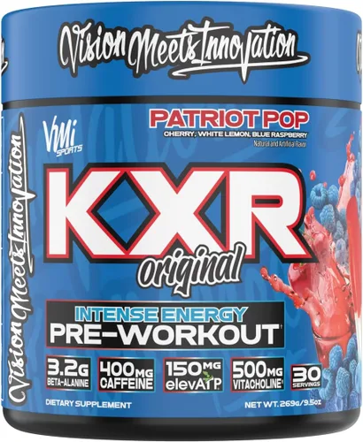 Vista 30 de KXR - Polvo energético preentrenamiento Bebida de energía intensa para hombres y mujeres Mejora el rendimiento - Enfoque mejorado y mayor