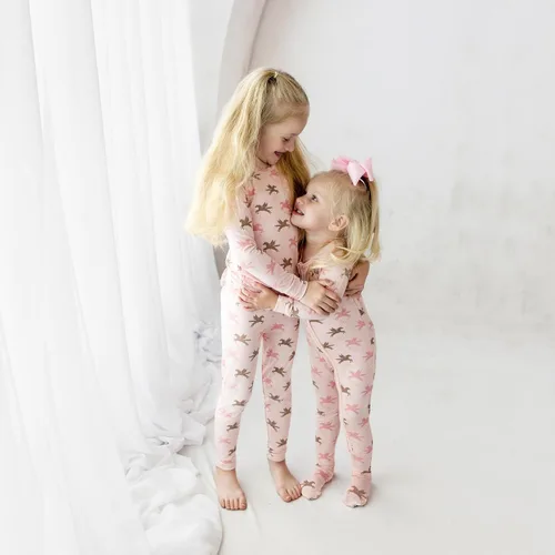 Vista 7 de KicKee Baby & Toddler - Pijama de viscosa ultrasuave de bambú con patas abatibles y puños