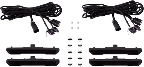 Vista 6 de Diode Dynamics Marcadores laterales secuenciales LED compatible con GMC Sierra HD 2500/3500 2020-2023, ámbar (juego)