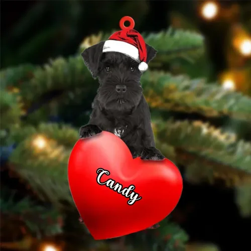 Vista 29 de Adornos de Navidad personalizados para perros, nombre personalizado, adorno de Malamute de Alaska, adornos acrílicos, regalos de Navidad, amantes