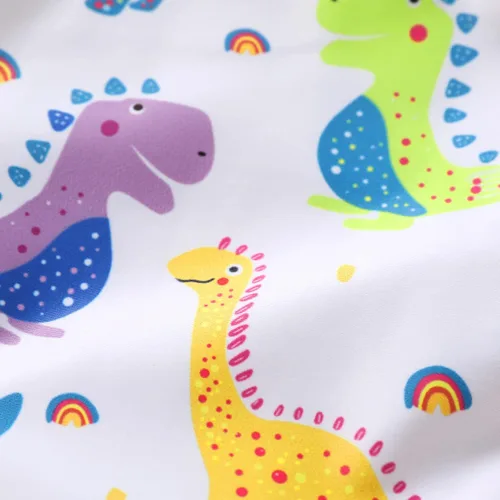 Vista 7 de Bebé Niña Sandía Traje De Baño Dinosaurio Limón Sin Espalda Traje De Baño Infantil Halter