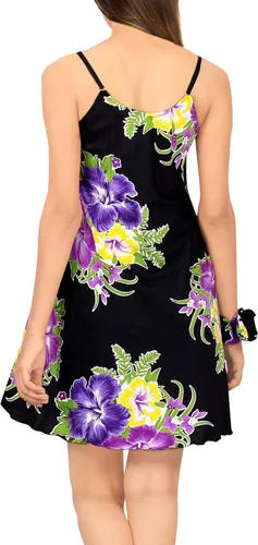 Vista 3 de LA LEELA Camisones de tirantes delgados para mujer
