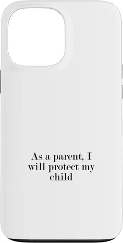 Vista 23 de As a parent, I will protect my child Case for iPhone XR