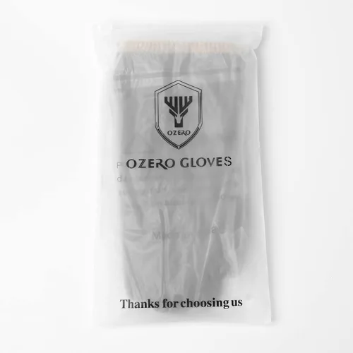Vista 8 de OZERO Guantes de invierno para hombre, de piel de napa y cachemira, guantes de vestir para pantalla táctil, regalos térmicos para papá o marido