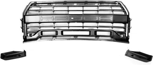 Vista 4 de Roush Performance 422248 Rejilla de parachoques delantero con iluminación para Ford F-150 2015-2017