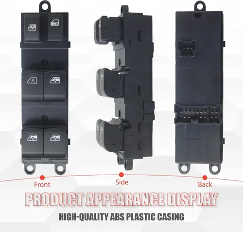 Vista 2 de Interruptor de ventana principal para Subaru Forester 2007-2011, Subaru Impreza 2007-2011 OE: 83071-FG090 Botón de control del interruptor