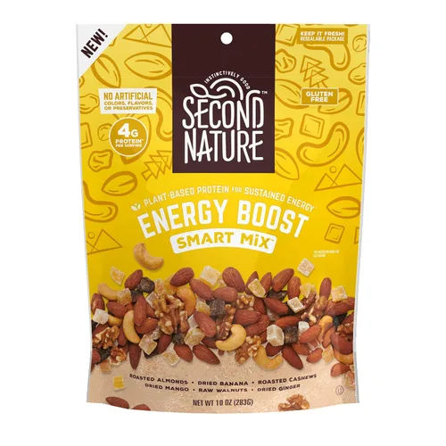 Vista 12 de Second Nature Antioxidant+ Protein Smart Snack Mix, 1.75 onzas (paquete de 12)