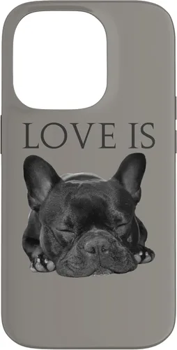 Vista 17 de Funda para iPhone 16 Bulldog Francés para teléfono Frenchie Mom Dad Dog Pet Love Case