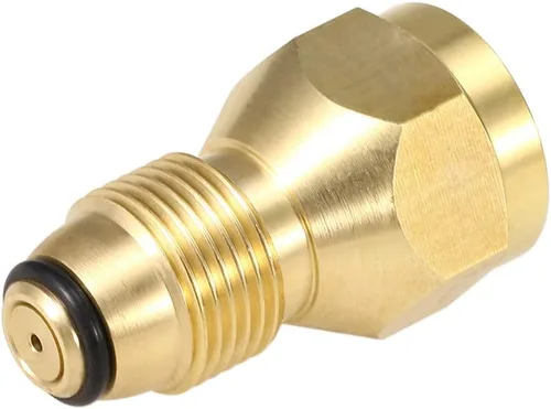 Vista 8 de Joywayus Adaptador de recarga de tanque de propano con 4 tapas de botellas de propano universal para todos los cilindros pequeños de tanque