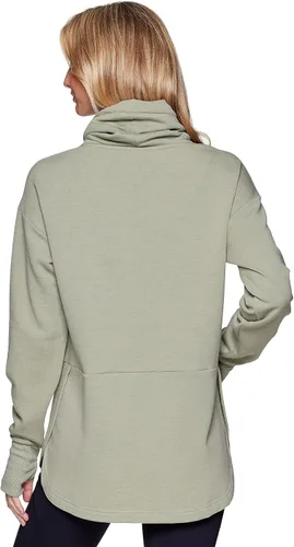 Vista 2 de RBX Active - Sudadera ligera y suave de forro polar para mujer