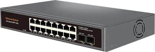 Vista 10 de Interruptor Ethernet no administrado de 2.5G con 4 puertos Base-T de 2.5G y 2 puertos de enlace ascendente SFP+ de 10G, compatible
