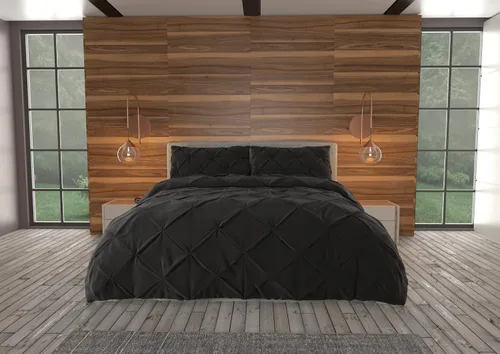Vista 3 de Nestl Bedding - Juego de 3 piezas de edredón de microfibra con fundas de almohada
