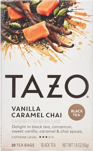 Vista 4 de Té, vainilla Carmel Chai