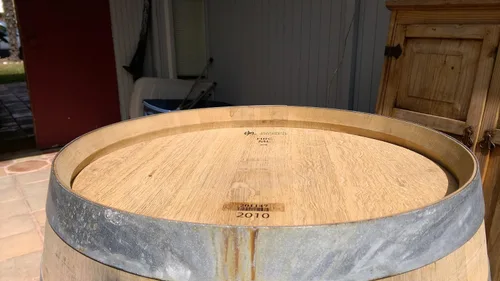 Vista 3 de Barril de vino de roble macizo del Valle de Napa de Wine Barrel Creations