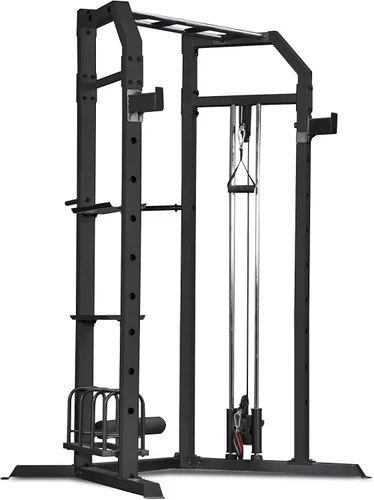 Vista 8 de Marcy Strength Training Home Gym Cage with Pulley System for Weightlifting, Bodybuilding, Full Body Workout Equipment for Home Exercise