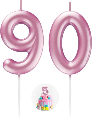 Vista 49 de Vela Azul Número 15 de Cumpleaños Velas 3D de Número para Pastel de Cumpleaños Decoración de Fiesta de Cumpleaños Suministros para Boda