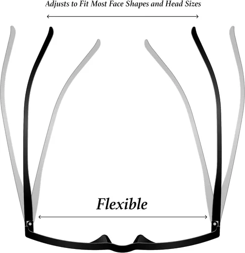 Vista 6 de Paquete de 4 lentes de lectura para mujer, bloqueo de luz azul, resistentes a los arañazos, para mujer