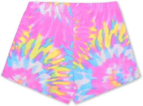 Vista 5 de My Little Pony 2 Piece Tie Dye T-Shirt and Matching Short Set for Girls Pink