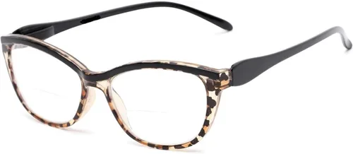 Vista 8 de The Diana - Lector bifocal, anteojos de lectura de ojo de gato, tramposos de plástico para mujer