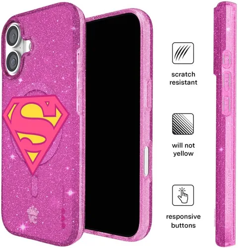 Vista 1087 de VELVET CAVIAR Funda para iPhone 15, compatible con MagSafe, probada contra caídas de 10 pies, fundas protectoras de diseño, leopardo color rosa