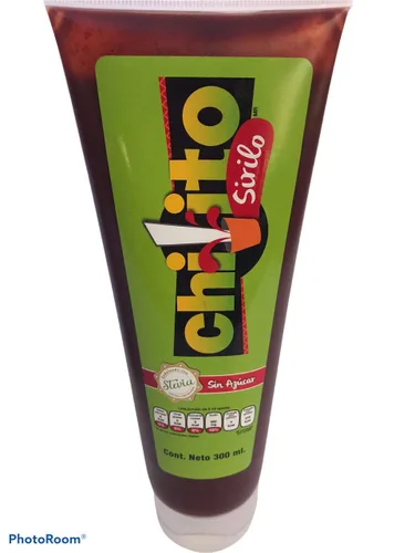 Vista 4 de Chamoy Chilito Sirilo con Stevia (paquete de 4) apto para Keto. Bajo en carbohidratos, sin azúcar, delicioso