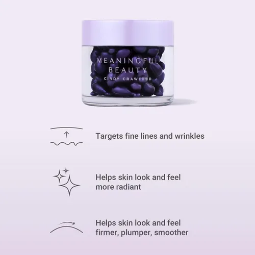 Vista 3 de Meaningful Beauty Cápsulas suavizantes de arrugas fórmula avanzada, 20