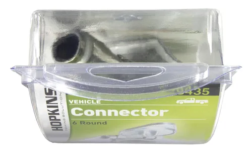 Vista 5 de Hopkins Towing Solutions 48435 Conector de vehículo redondo de 6 polos