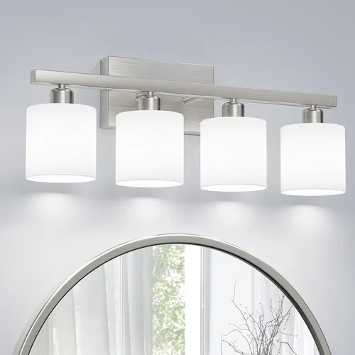 Vista 17 de Accesorios de iluminación de baño, accesorios de iluminación de baño sobre espejo, luces de tocador clásicas de interior, luz de tocador moderna