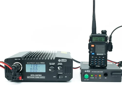 Vista 7 de BTECH RPS-30PRO Fuente de alimentación de banco compacto universal regulada de 30 amperios, convertidor de alimentación de CA a CC, 13.8 V