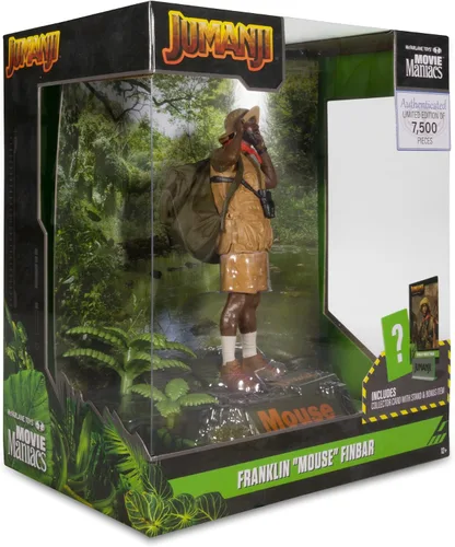 Vista 6 de McFarlane Toys - Figura posada de Franklin Mouse Finbar (Jumanji) de Movie Maniacs de 6 pulgadas