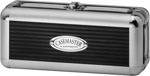Vista 9 de Casemaster Sole - Estuche de aluminio delgado para dardos con capacidad para 3 puntas de acero y punta suave con suficiente espacio para mantener