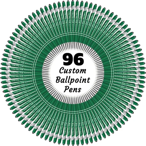 Vista 28 de 12 bolígrafos personalizados a granel, bolígrafos personalizados con grabado personalizado con nombre o texto, regalo ideal de aniversario