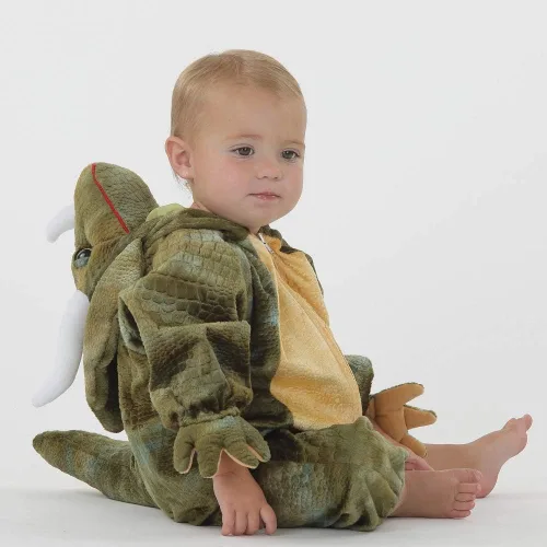 Vista 5 de Disfraz de dinosaurio jurásico para bebé, disfraz para niños pequeños