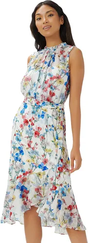 Vista 3 de Adrianna Papell Women's Printed Mixed Fabric Dress