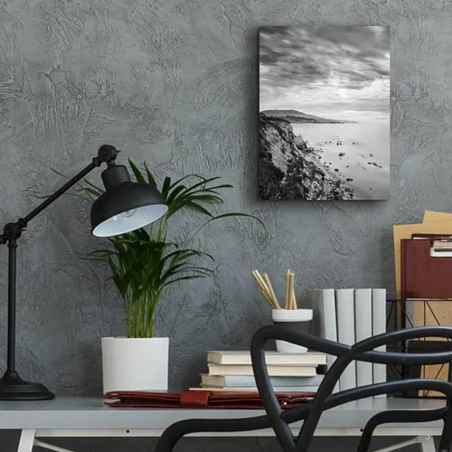 Vista 7 de Epic Art 'Carpinteria Bluffs III' by Chris Moyer, Acrylic Glass Wall Art, 12"x16
